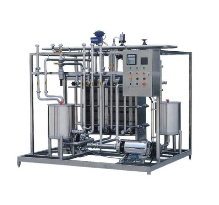 1000L/H Επεξεργαστικό αποστειρωτήρα γεωργικών εκμεταλλεύσεων Παστεροποιητής γάλακτος για μηχανή παστεροποίησης γάλακτος