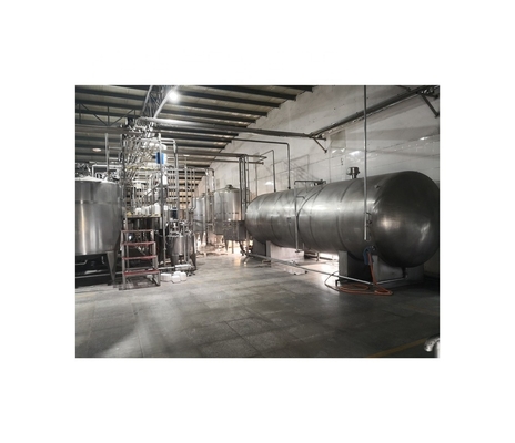 2000 KG Τελικό προϊόν Προηγμένη γραμμή επεξεργασίας γάλακτος σόγιας για την παραγωγή γαλακτοκομικού γάλακτος