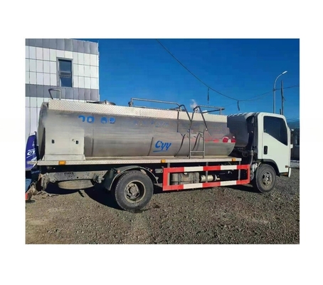5000L ψυγείο γάλα δεξαμενόπλοιο φορτηγό για την αποδοτικότητα της επεξεργασίας και αποθήκευσης