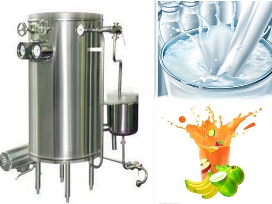 1000L/H Coil Ultra High Temperature Sterilizer για χυμό και γάλα Βέλτιστη απόδοση