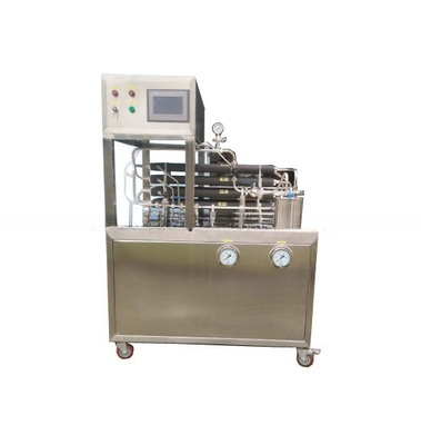 50kg/h εργαστηριακός αποστειρωτής για την πάστα ντομάτας με υλικό SUS304/SUS316 και πλήρη αυτοματοποίηση