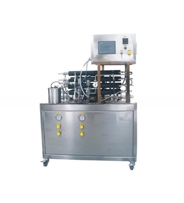 50kg/h εργαστηριακός αποστειρωτής για την πάστα ντομάτας με υλικό SUS304/SUS316 και πλήρη αυτοματοποίηση