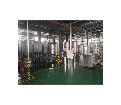 Εταιρεία παραγωγής νωπού γάλακτος 1000L/H Γραμμή επεξεργασίας γάλακτος καρύδας με προσαρμοσμένη τάση