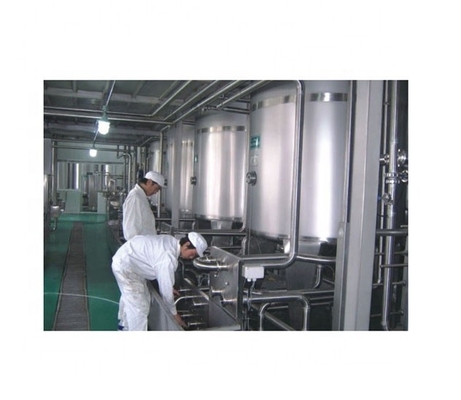 Εταιρεία παραγωγής νωπού γάλακτος 1000L/H Γραμμή επεξεργασίας γάλακτος καρύδας με προσαρμοσμένη τάση