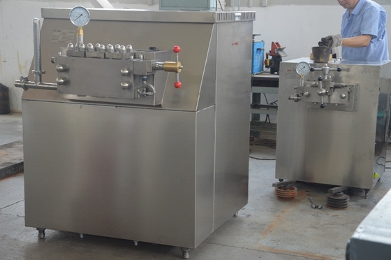 Υγιεινή τροφίμων 5000L/H Μηχανή ομογενοποίησης ελληνικού γιαουρτιού υψηλής πίεσης με γεύση για γάλα