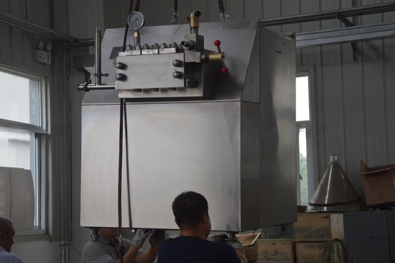 Υγιεινή τροφίμων 5000L/H Μηχανή ομογενοποίησης ελληνικού γιαουρτιού υψηλής πίεσης με γεύση για γάλα