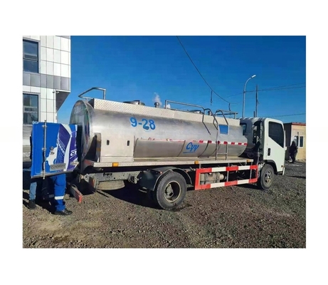 380V / 3PH/ 50HZ Ψυγείο Μεγάλο ψυγείο γάλακτος Τανκ Truck για τη μεταφορά γάλακτος
