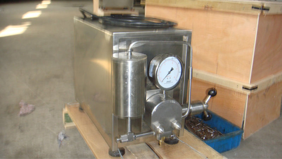 Πολωνικό καθρέφτη γυαλισμένο 20L/H μικροσκοπικό ομογενοποιητή γάλακτος για επεξεργασία μικρών παρτίδων