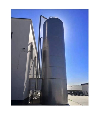 Υψηλής χωρητικότητας 3500 KG εξωτερική δεξαμενή αποθήκευσης σιλό γάλακτος με τάση 220V/380V