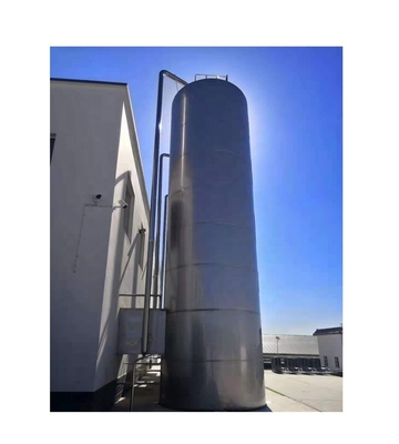 Υψηλής χωρητικότητας 3500 KG εξωτερική δεξαμενή αποθήκευσης σιλό γάλακτος με τάση 220V/380V