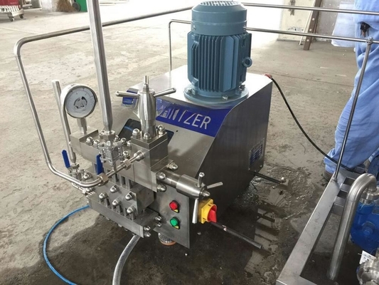 Προσαρμοσμένη χωρητικότητα 100L/h Υψηλής πίεσης εργαστηριακός ομογενοποιητής για διαδικασία ομογενοποίησης