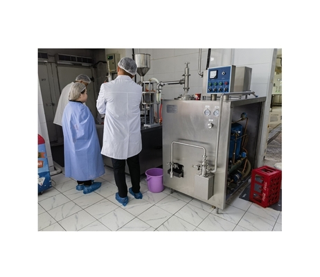 Πολωνικό καθρέφτη γυαλισμένο 150L/H συνεχής σκληρό ψυγείο παγωτού για την παραγωγή σε όγκο
