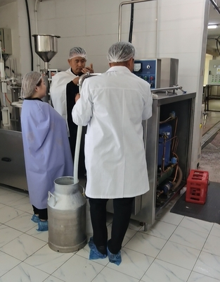 Υγιεινή τροφίμων Συνεχής κατάψυξη παγωτού με ακριβή ρύθμιση θερμοκρασίας εισόδου 2 4C