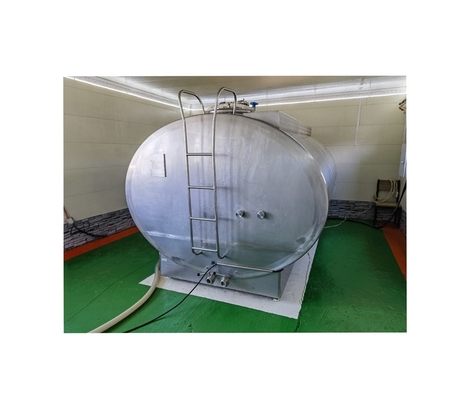 100L 500L 6000L δεξαμενή ψύξης χονδρικού γάλακτος γεωργικής εκμετάλλευσης για εξοπλισμό συντήρησης γαλακτοκομικών προϊόντων