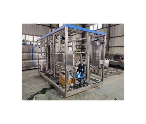 Μηχανή αποστείρωσης 8000 KG για γραμμή επεξεργασίας γάλακτος Ηλεκτρική ή επιλογή θέρμανσης με ατμό