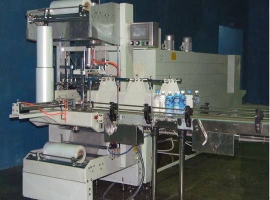 550 KG Αυτοκινητικά μπουκάλια μεταλλικού νερού θερμική σήραγγα συρρίκνωσης με πλαστικό υλικό συσκευασίας