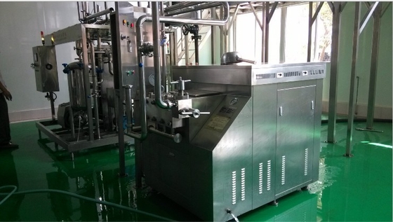 Τροφίμων και Ποτών 1500L/H Τρεις-πιστονικός ομογενοποιητής για γραμμή επεξεργασίας γάλακτος