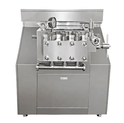 Τροφίμων και Ποτών 1500L/H Τρεις-πιστονικός ομογενοποιητής για γραμμή επεξεργασίας γάλακτος