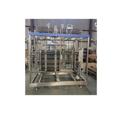 Στεριλιστής γάλακτος και γιαούρτις 8000 KG για τη διαδικασία αποστείρωσης ποτών