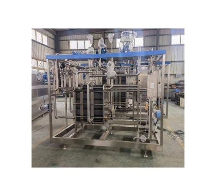 Στεριλιστής γάλακτος και γιαούρτις 8000 KG για τη διαδικασία αποστείρωσης ποτών