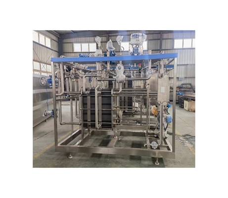Στεριλιστής γάλακτος και γιαούρτις 8000 KG για τη διαδικασία αποστείρωσης ποτών