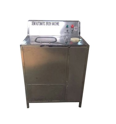 800*800*1200mm ημιαυτόματη βούρτσα μπουκαλιών 5 γαλόνων με υλικό πλήρωσης νερού