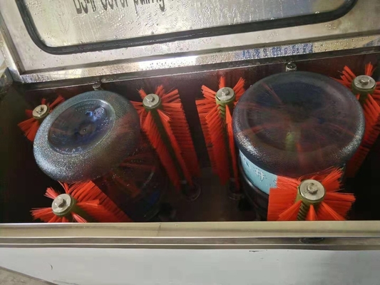 220V/380V/400V ημιαυτόματο διπλό σταθμό 5 γαλόνια PC πλυντήριο μπουκαλιών