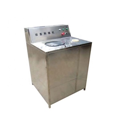 Λειτουργία ημιαυτόματη 20L PET ντραμ αφαιρώντας το καπάκι και πλένοντας το πλυντήριο για βιομηχανική