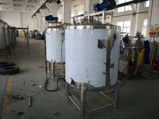 110V/220V/380V/440V/480V 3000 λίτρα δεξαμενή αποθήκευσης χυμών/νερού/γαλακτού από ανοξείδωτο χάλυβα