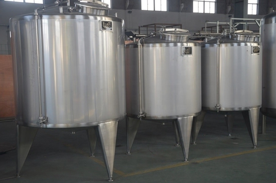 110V/220V/380V/440V/480V 3000 λίτρα δεξαμενή αποθήκευσης χυμών/νερού/γαλακτού από ανοξείδωτο χάλυβα