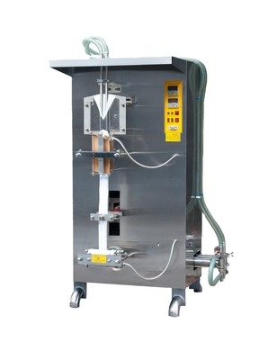 Μηχανές πλήρους αυτόματης λειτουργίας 3000b/h για τη συμπλήρωση και τη σφράγιση νερού σε σάκετα για χυμούς