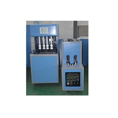 470mm Max.Bottle Height Semi Auto 4 Cavities ΠΕΤ μπουκάλι τεντώματος σφυρηλατητή μηχανή