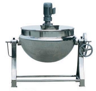 SUS304/316L 300L Ατμοθερμιστική κατσαρόλα μαγειρέματος για εξοπλισμό επεξεργασίας τροφίμων
