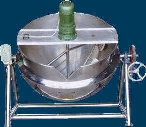 SUS304/316L 300L Ατμοθερμιστική κατσαρόλα μαγειρέματος για εξοπλισμό επεξεργασίας τροφίμων