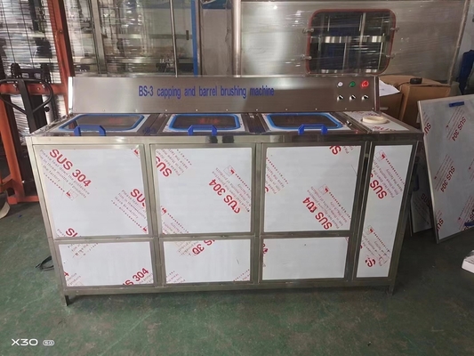 200BPH ποτό 3 βαρέλια 5 γαλόνια πλυντήριο κουβάς decapping μηχανή για εργοστάσιο ποτών