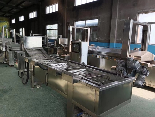 4000*1600*1850mm Donut Roll Fryer Machine για μαγειρικά έλαια πλήρως αυτόματη και τροφική ποιότητα