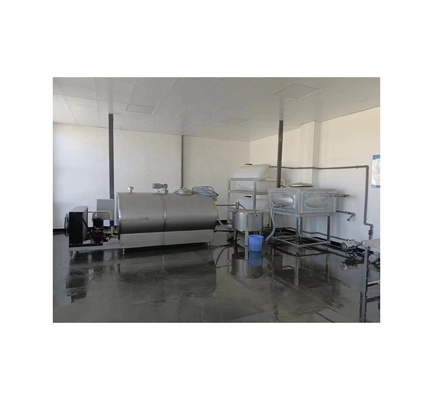 2 mm/2,5 mm πάχος δεξαμενή ψύξης γάλακτος για γραμμή επεξεργασίας γάλακτος 220V-420V τάση