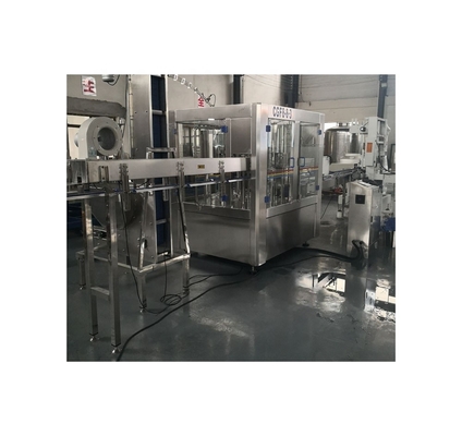 110v/220v/380v/440v/480v Ηλεκτρική συσκευασία γυαλιού Μηχανή πλήρωσης μπουκαλιών μεταλλικού νερού