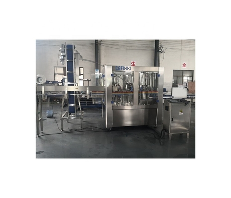 110v/220v/380v/440v/480v Ηλεκτρική συσκευασία γυαλιού Μηχανή πλήρωσης μπουκαλιών μεταλλικού νερού
